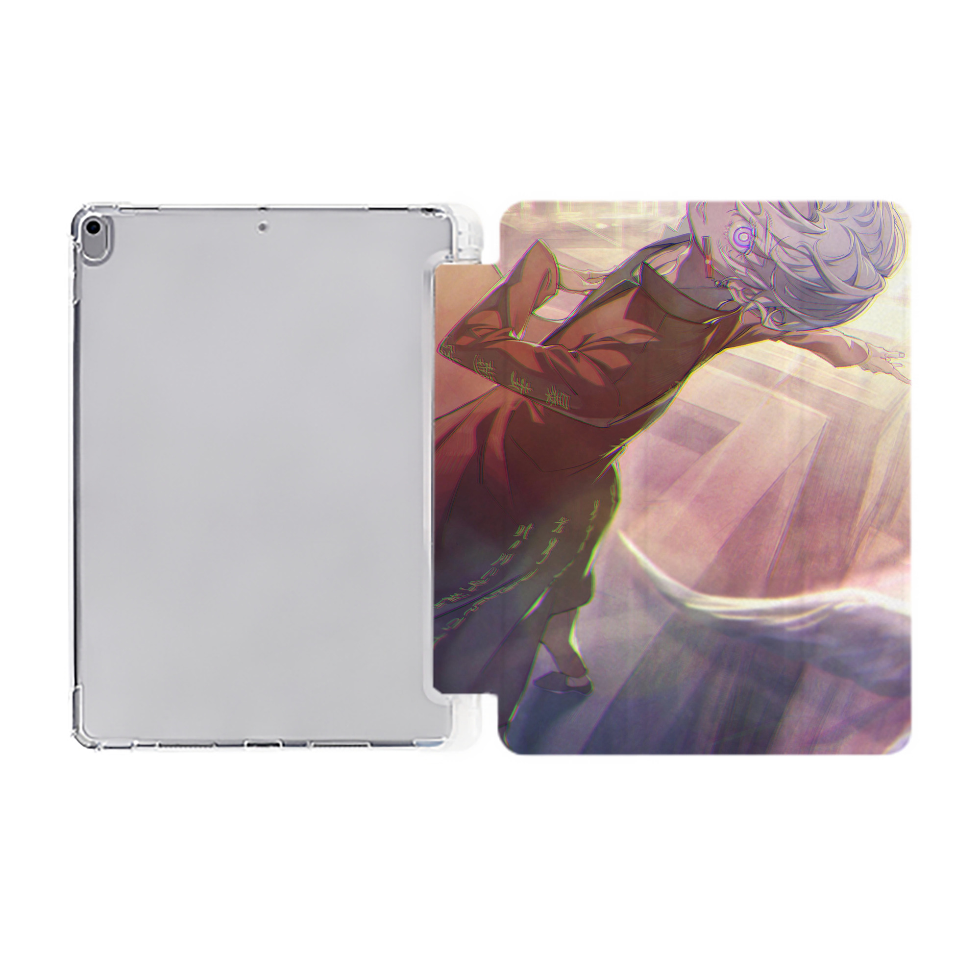 （画像用） 東京リベンジャーズ Tokyo Revengers IPad ケース ペン収納付き 三つ折りスタンド PUレザー×シリコン 対応機種9.5/10.5/10.9インチ